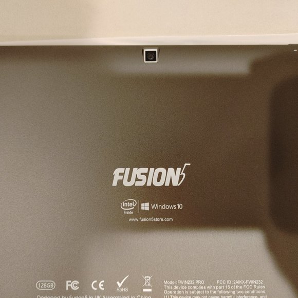 10" Windows 10 Fusion5 Ultra Slim Windows Tablet PC, 4GB RAM, 128GB storage - Picture 6 of 7